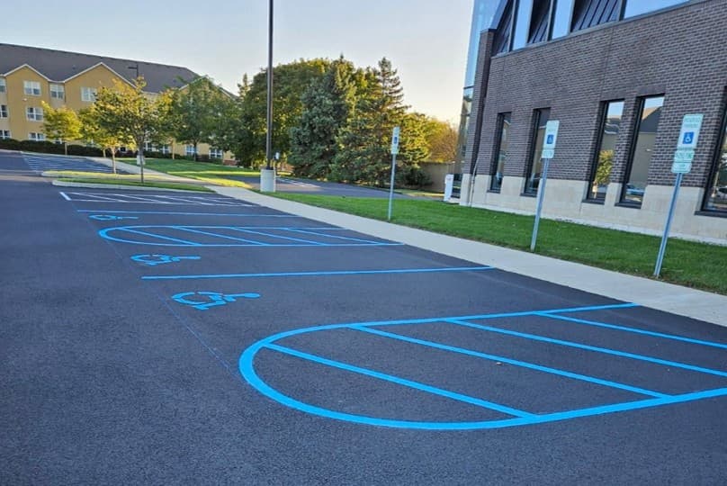 ADA approved handicap stalls